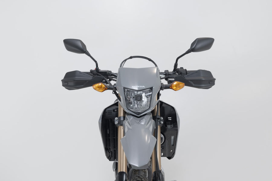 Honda CRF 300 L Rally [2021-2024] - Kit protectores de manos Adventure negro, para CRF300L y Triumph Scrambler 400X/XC - Imagen 2