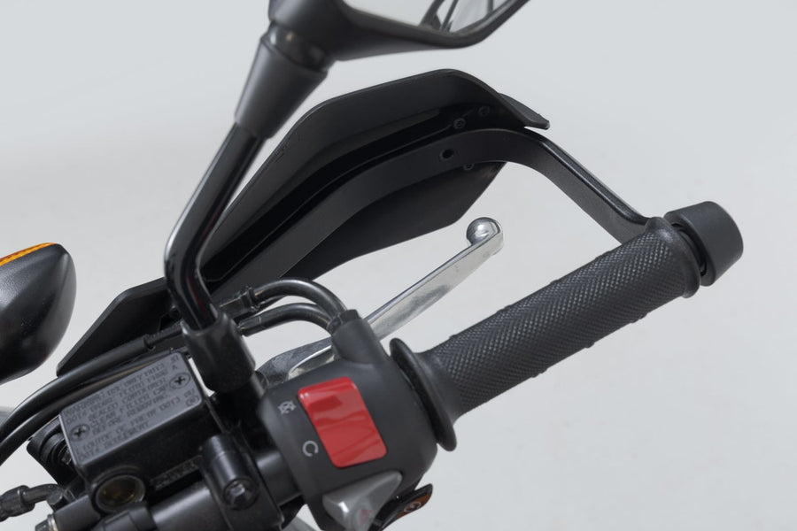 Honda CRF 300 L Rally [2021-2024] - Kit de protectores de manos Adventure negro, para CRF300L y Triumph Scrambler 400X/XC - foto 6