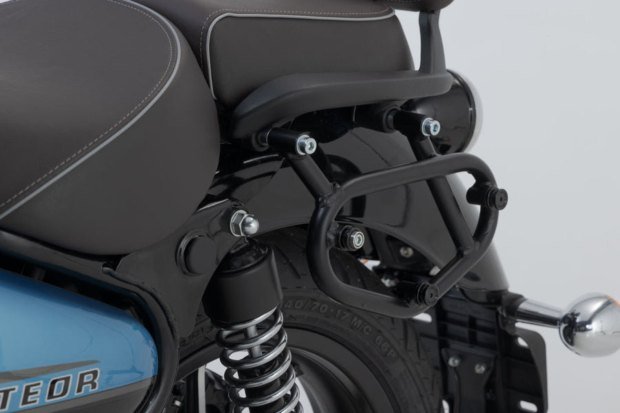 Royal Enfield Meteor 350 [2021-2025] - Sistema de bolsas laterales Legend Gear LC Brown Edition - Imagen 3