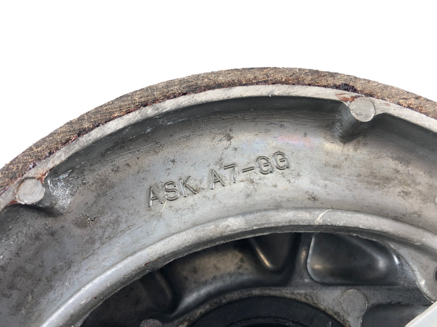 Honda XL 500 S PD01 [1982] - Placa de freno de tambor de freno Placa de freno delantera