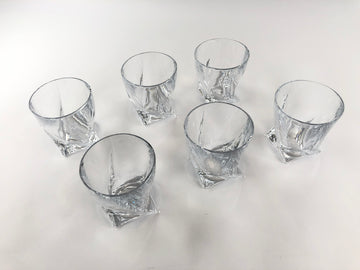 Gafas de cristal Tumbler 340ml 6 Set [Bohemia] - 0