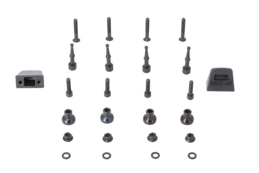 [SW-MOTECH] - Kit adaptador para soportes laterales EVO para maletas laterales Givi MonoKey – imagen 1