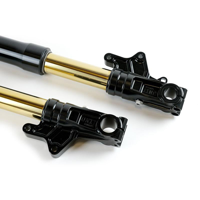 BMW R nineT 1200 Pure [2017-2023] - Öhlins USD High Fork Kit + Unit Garagenplatten und Füße (hohe Version)
