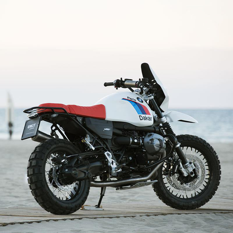 BMW R nineT 1200 Urban G/S (hoher Auspuff) [2017-2023] - PARIS DAKAR Kit mit Zubehör