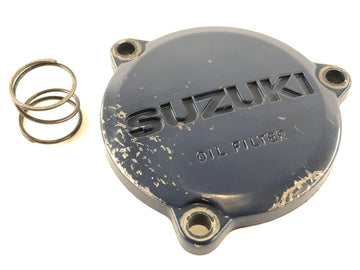 Suzuki DR 800 S SR42B [1991] - Tapa del motor de tapa del filtro de aceite