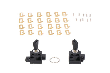 [SW-MOTECH] - Juego de cerradura codificable 2/2 para bolsas laterales V-LOC – imagen 1