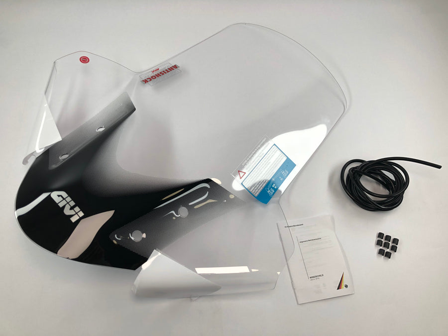 Carenado MBK Tryptik 125 (14-17) y Yamaha Tricity 125 155 (14-24) transparente, 690 mm de alto, 630 mm