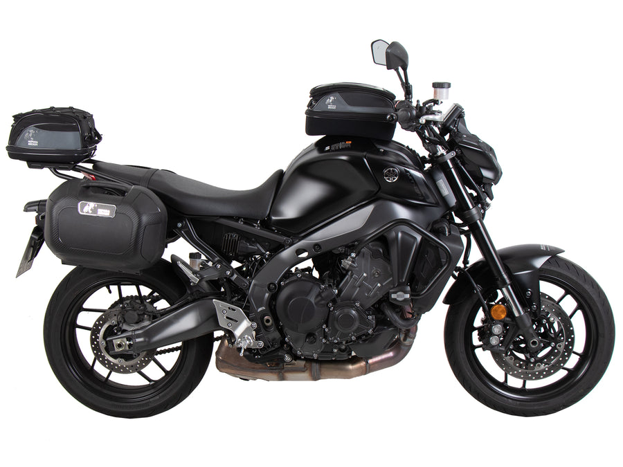 Portaequipajes trasero Hepco & Becker Smartrack para Yamaha MT-09/SP (2021-2023) - incluido en el set completo