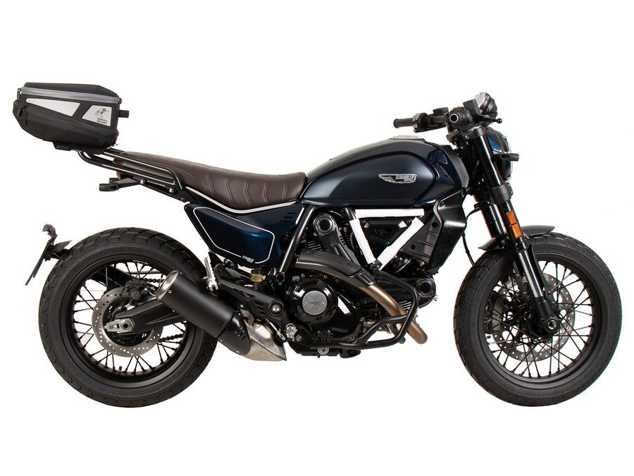 Parrilla trasera Hepco & Becker Smartrack para Ducati Scrambler 800 Nights (2023-2026) - incluido en el set completo