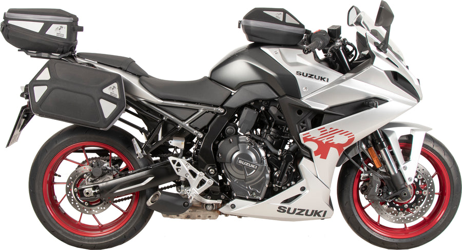 Portaequipajes trasero Hepco & Becker Smartrack para Suzuki GSX 8R (2024-2026) - incluido en el set completo