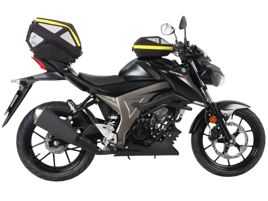 Suzuki GSX-S 125 [2017-2025] - Anillo de depósito Basic incl. Vista frontal de la bolsa sobredepósito homóloga