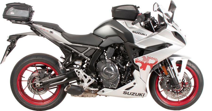 Portaequipajes trasero Hepco & Becker Smartrack para Suzuki GSX 8R (2024-2026) - incluido en el set completo