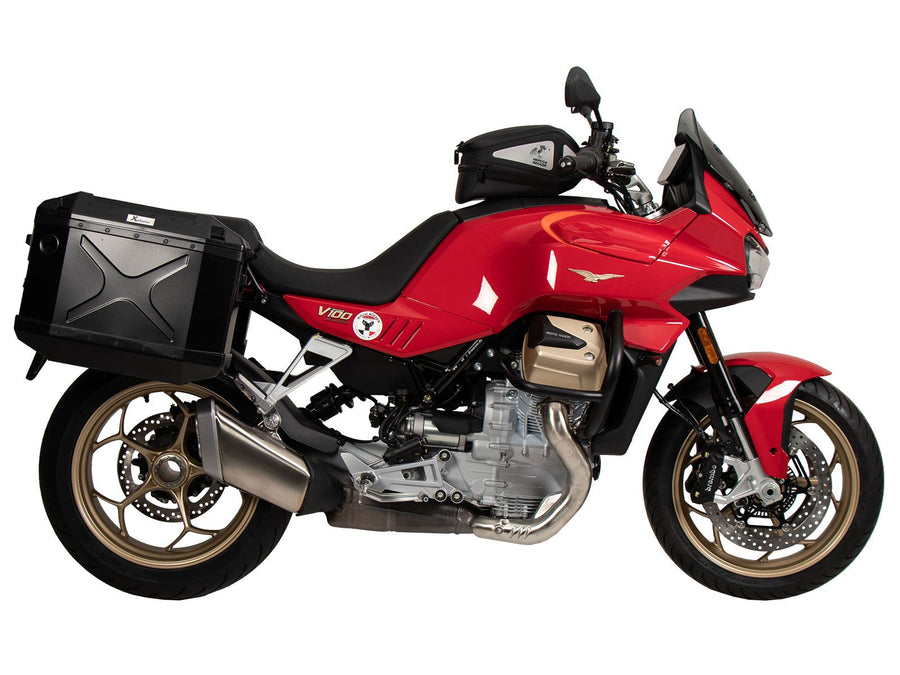Moto Guzzi V100 Mandello [2022-2025] - Tanking básico que incluye una bolsa de tanque contraparte