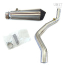 BMW R 850 R / R 1100 R [1993-2002] - Escape de acero inoxidable