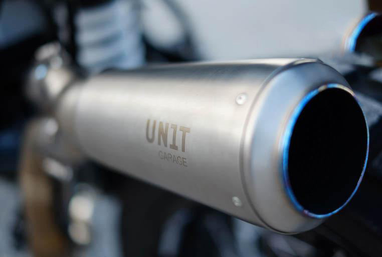 BMW R nineT 1200 Racer [2017-2020] - Hohe Auspuffanlage aus Titan