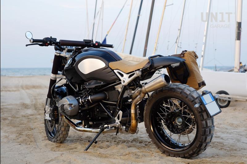BMW R nineT 1200 Racer [2017-2020] - Hohe Auspuffanlage aus Titan