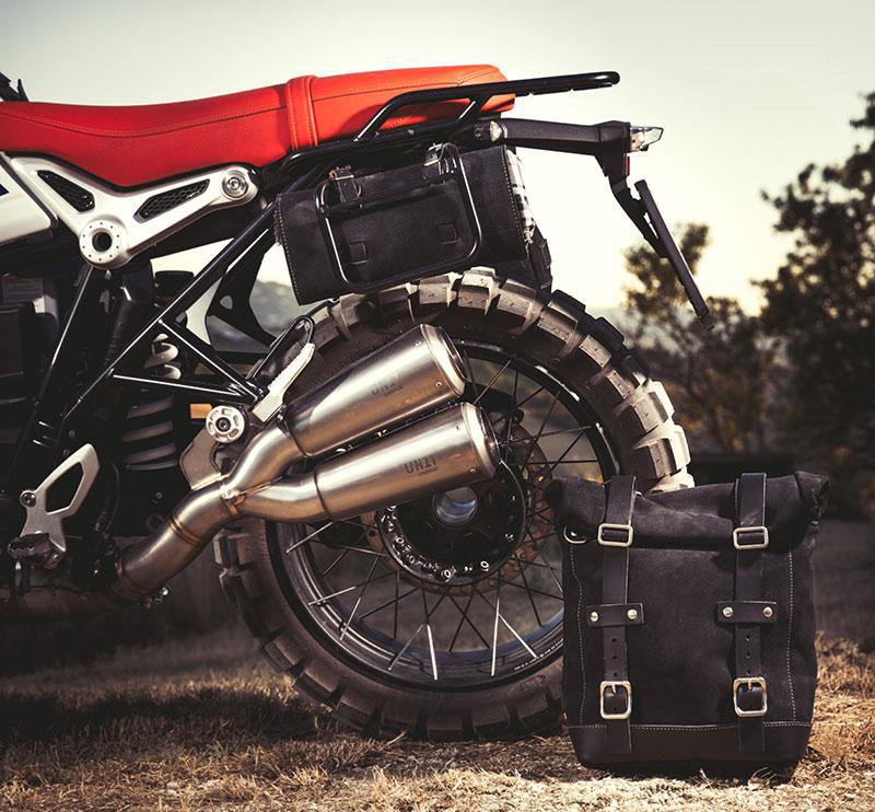 BMW R nineT 1200 Racer [2017-2020] - Doppelauspuff aus Titan mit sichtbaren Schweißnähten