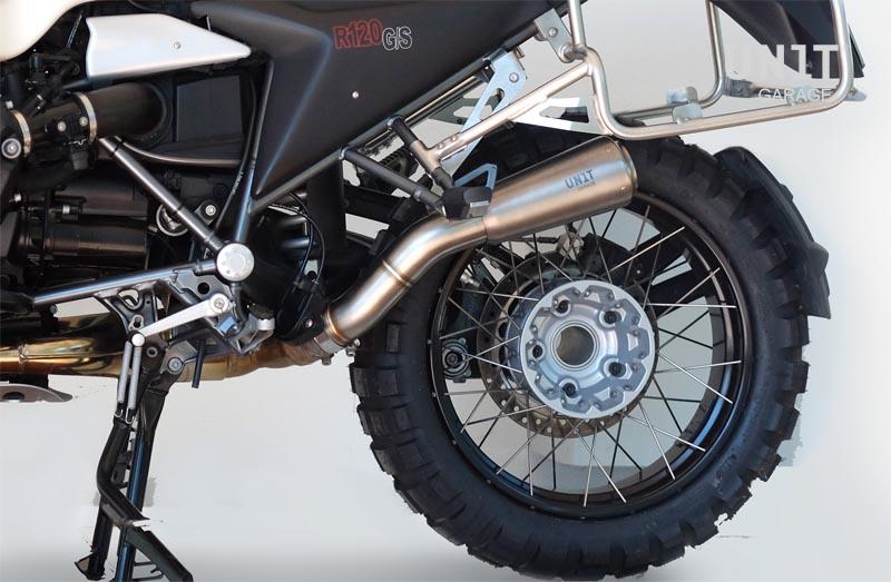 BMW R 1200 GS [2004-2012] - GP-Style Titan-Schalldämpfer 2010–2012 mit sichtbarer Schweißnaht
