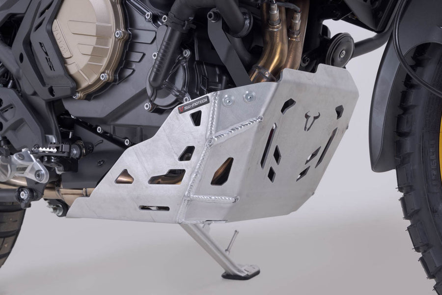 Voge DS 800 X Rally [2025-2026] - protección del motor plateado, aluminio, 4 mm - imagen 4