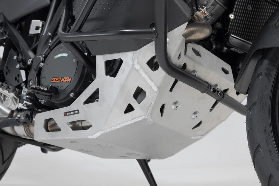 KTM 1290 Super Adventure R [2021-2024] - Barra protectora del motor plateada – Imagen 2