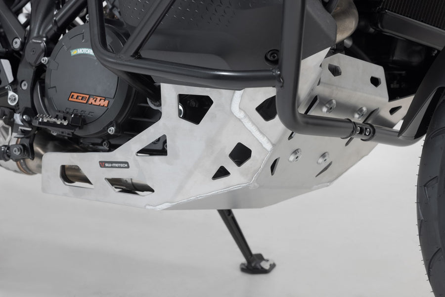 KTM 1290 Super Adventure R [2021-2024] - Barra protectora del motor plateada – Imagen 4