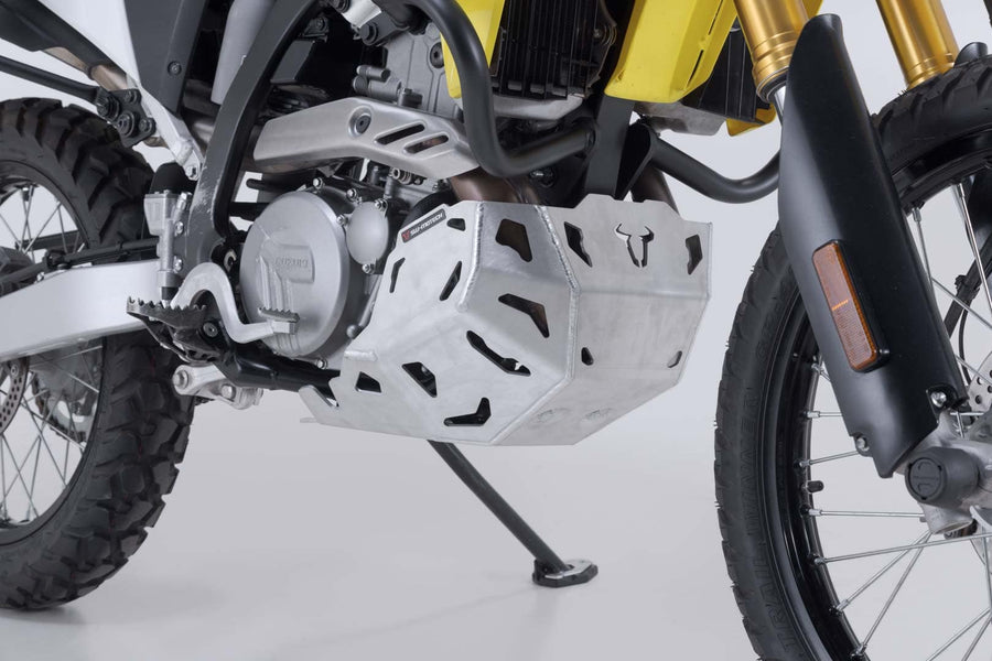 Suzuki DR-Z4SM 400 [2025-2026] - barra de protección del motor plateada – imagen 2