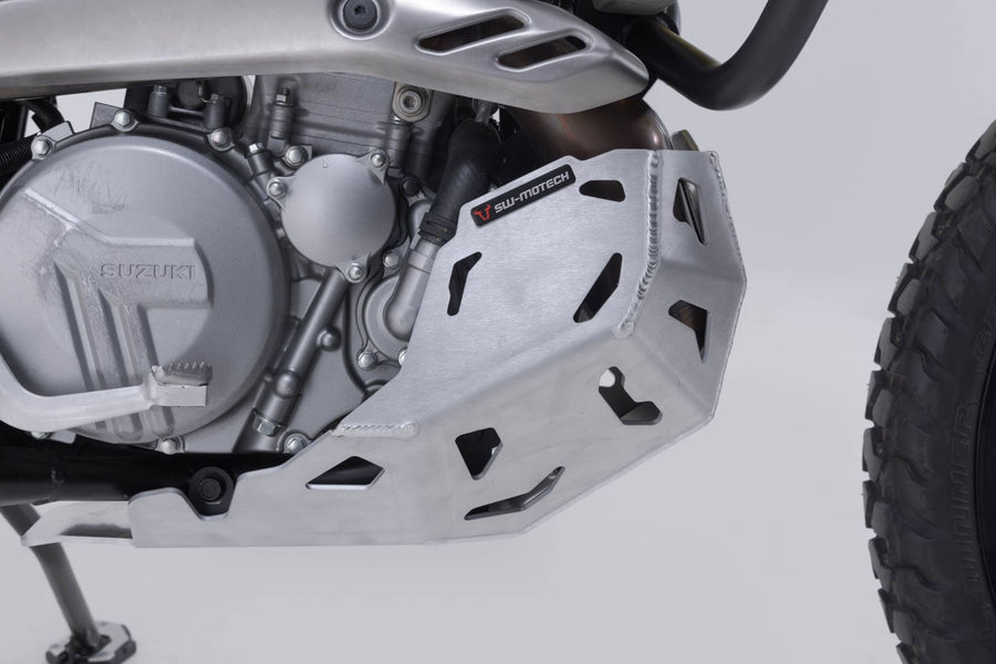 Suzuki DR-Z4SM 400 [2025-2026] - barra de protección del motor plateada – imagen 5