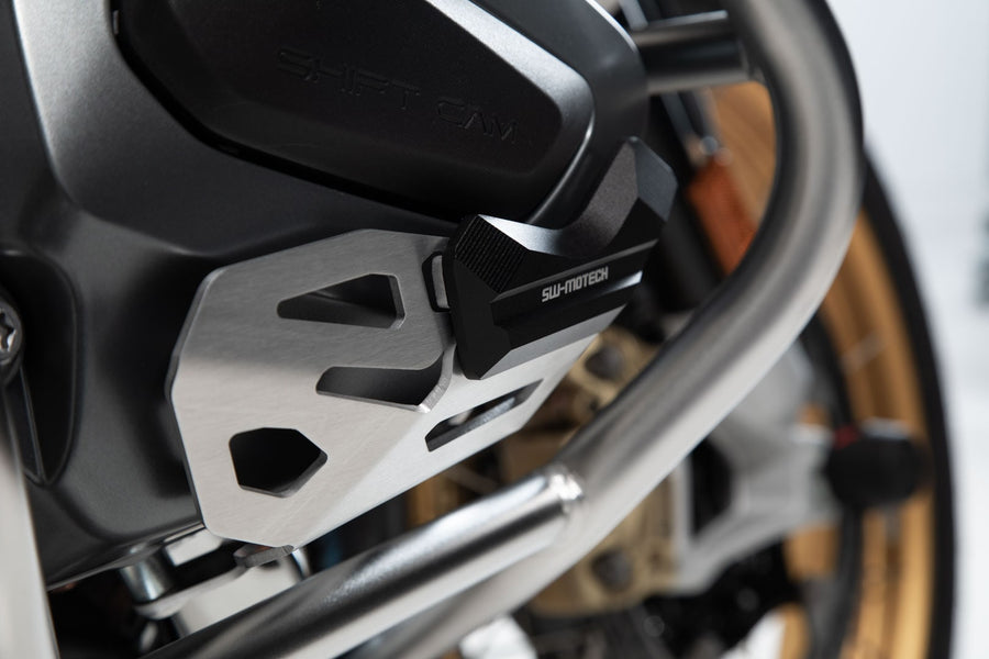 BMW R 1250 GS Style Trophy [2023] - protección del cilindro negro/plata – imagen 5