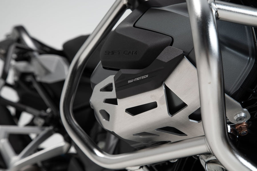 BMW R 1250 GS Style Trophy [2023] - protección del cilindro negro/plata – imagen 8