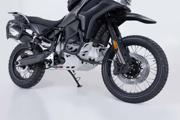 CFMOTO 800 MT-X [2025-2026] - barra de protección del motor plateada – imagen 1