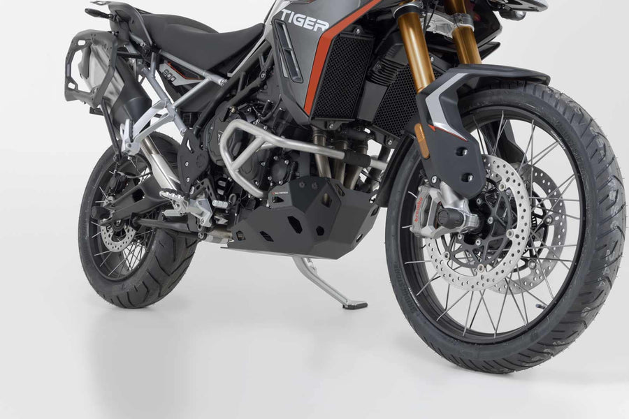 [SW-MOTECH] - Protección de motor negra para modelos Tiger 900, para defensas de motor originales – imagen 1