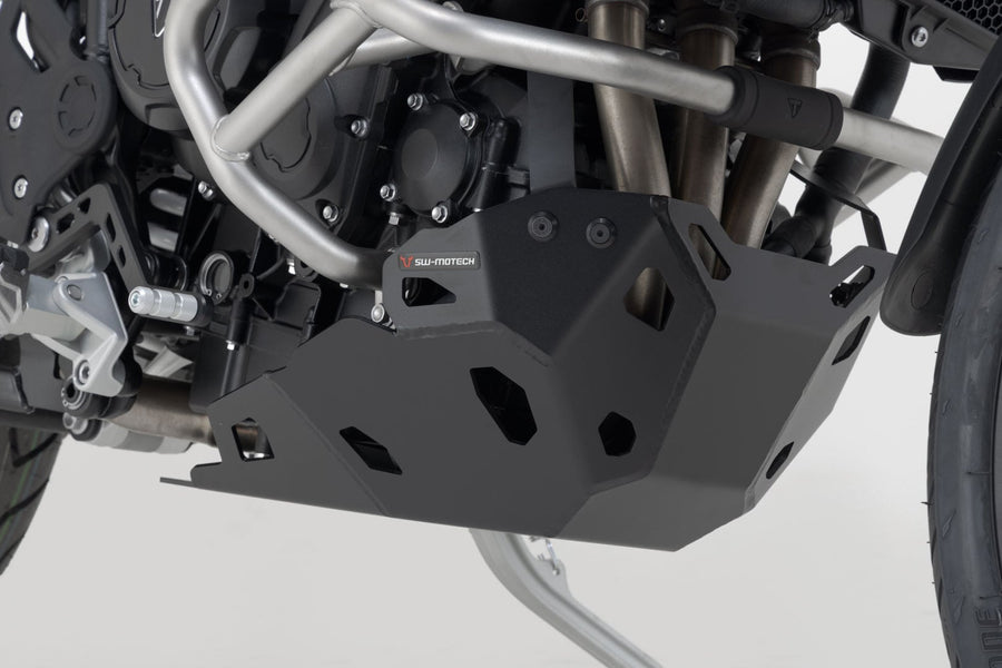 [SW-MOTECH] - Protección del motor negra para modelos Tiger 900, para defensas originales – imagen 4