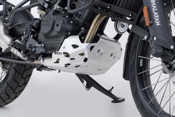 Royal Enfield Himalayan 400 [2023-2024] - protector de motor plateado, cepillado - imagen 2