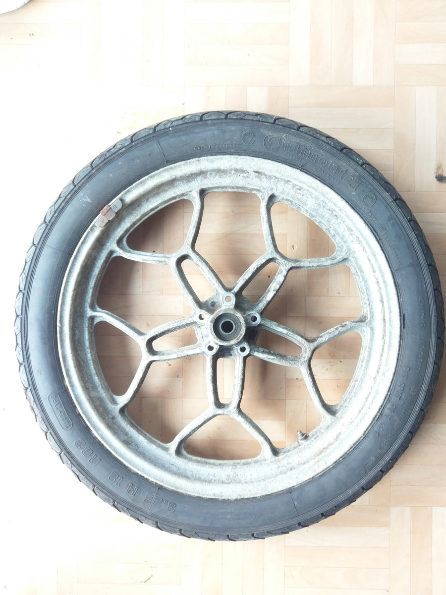 BMW R65 LS 248 - Rimilla de la rueda delantera de la rueda delantera para 2 discos de freno