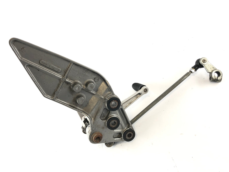 Suzuki Bandit GSF 1200 S WVA9 [2001] - Puente del conductor a la izquierda con soporte y pedal de conmutación