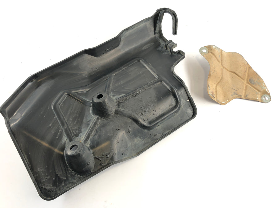 Yamaha Grizzly 660 AM03W [2003] - Cubierta de cubierta revestimiento con protección del calor a la derecha