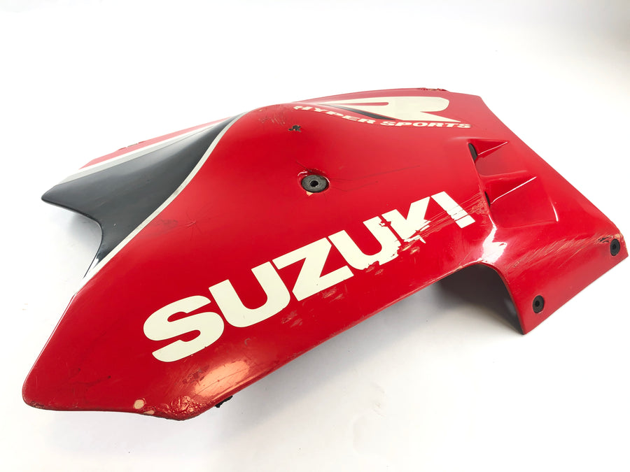 Suzuki GSX -R 1100 GV73B [1991] - Deslizamiento lateral de limpieza en la parte inferior derecha