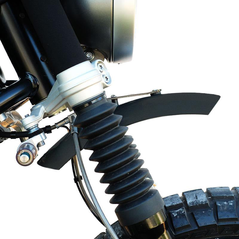 BMW R nineT 1200 Scrambler [2016-2023] - Schwarzer Hoher Kotflügel aus Aluminium
