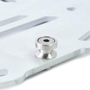 BMW R 1300 GS Adventure [2024–2026] - Atlas 44L Universal-Alu-Topcase + Atlas Silver Topcase-Platte für Orig.-Gepäckträger der BMW R1300GS ADV