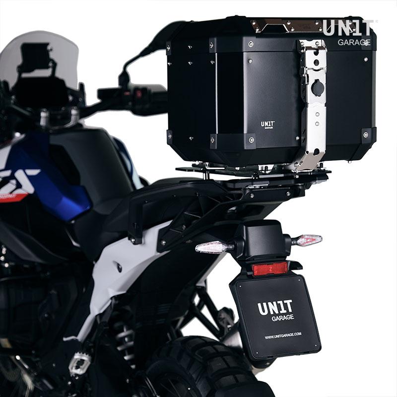 BMW R 1300 GS Adventure [2024–2026] - Atlas Black Topcase-Platte für Original-Gepäckträger der BMW R1300GS ADV