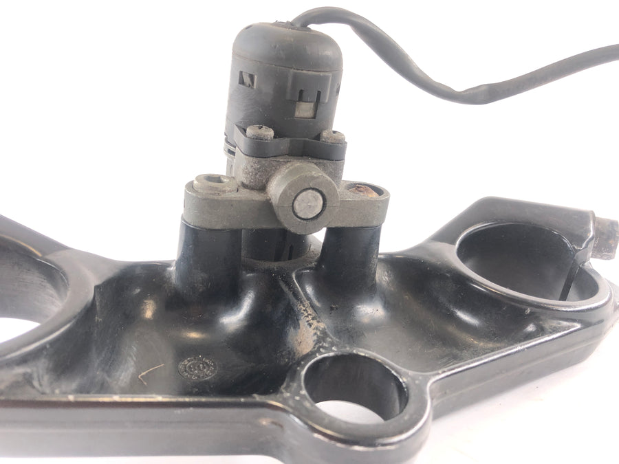 Aprilia Rs 125 MPB [2000] - Puente de la bifurcación en la parte superior con el bloqueo de encendido