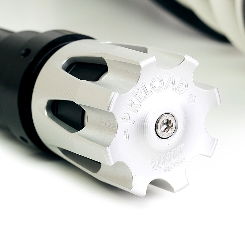 BMW R 12 [2024-2026] - Original - Botón plateado de precarga del amortiguador