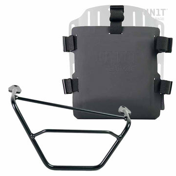 BMW R 1250 GS Adventure [2019-2023] - Taschenhalter Alu mit verstellbarer Hypalon-Front und Schnellkuppl. + rechter Rahmen