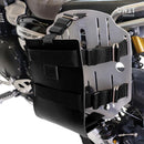 BMW R nineT 1200 Racer [2017-2020] - Aluminium-Taschenhalter mit verstellbarer Lederfront, Schnellkupplung und Rahmen