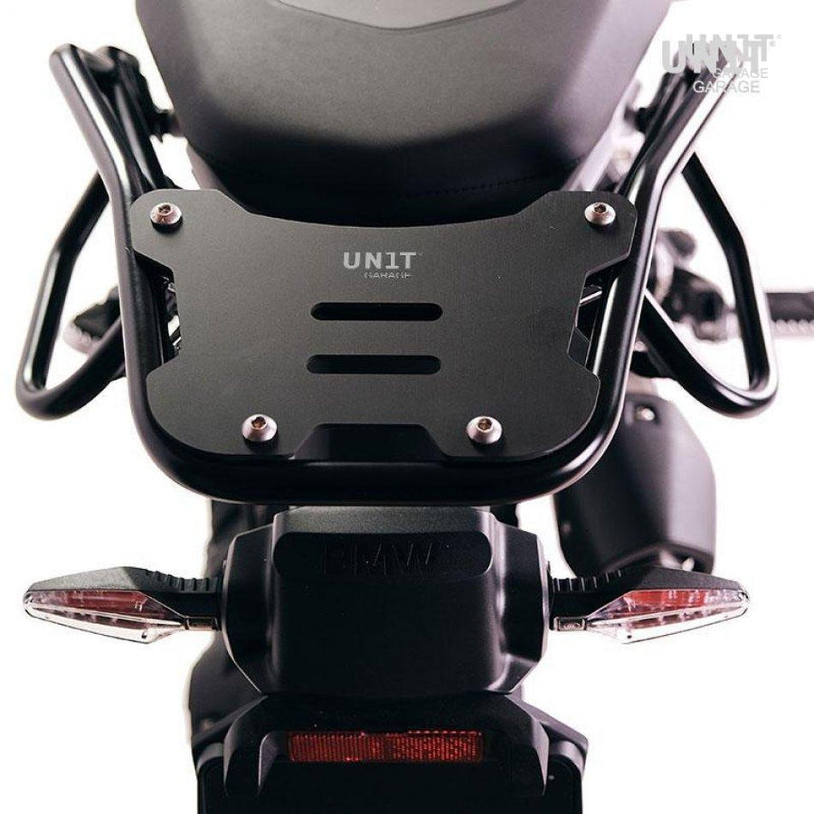 BMW R 1300 GS [2024–2026] - Gepäckträger hinten mit Soziusgriffen (Silberfarbe)