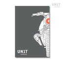 BMW R nineT 1200 Urban G/S (hoher Auspuff) [2017-2023] - Poster D