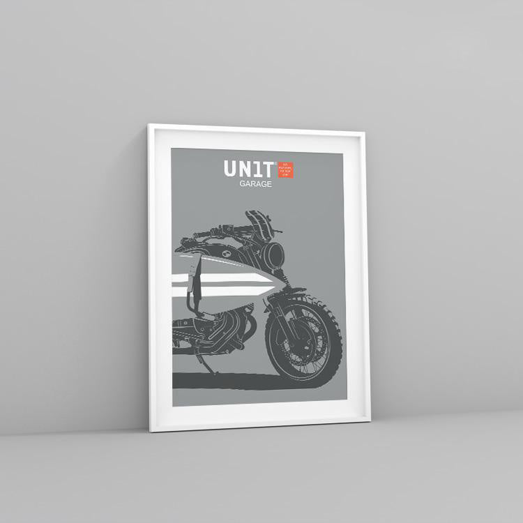 BMW R nineT 1200 Urban G/S (hoher Auspuff) [2017-2023] - Poster E