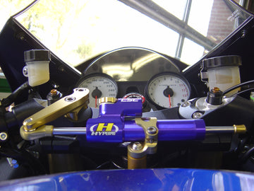 Kawasaki ZZR 1400 [HYPERPRO] - Kit de montaje de amortiguador de dirección, dorado (MK-KA14-T001)