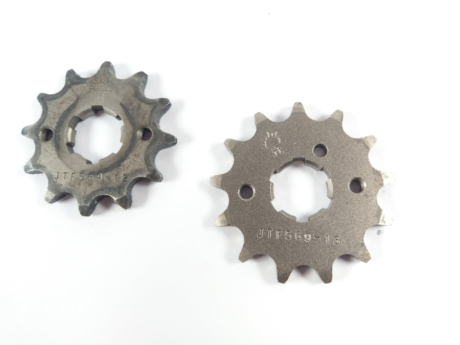 Yamaha DT 250 1R7 - Pinion de engranajes Z12 y Z13