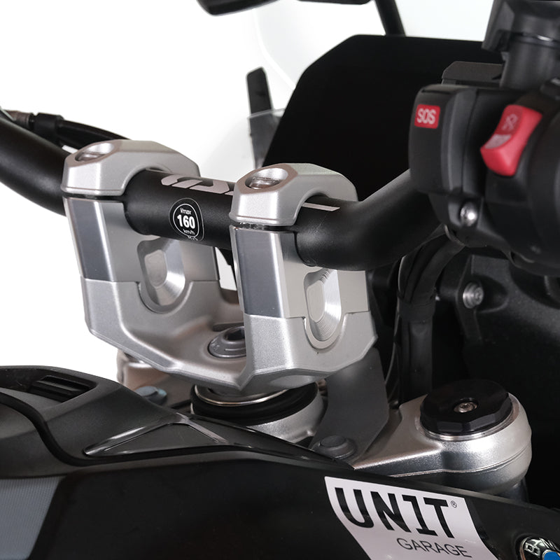 BMW R 1300 GS [2024–2026] - Nach hinten gerichtete und erhöhte Lenkererhöhung für und ADV